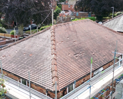 new roof installation