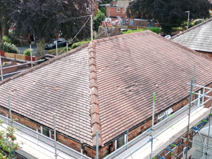 new roof installation