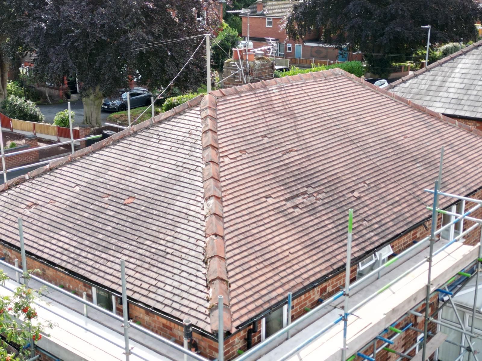 new roof installation