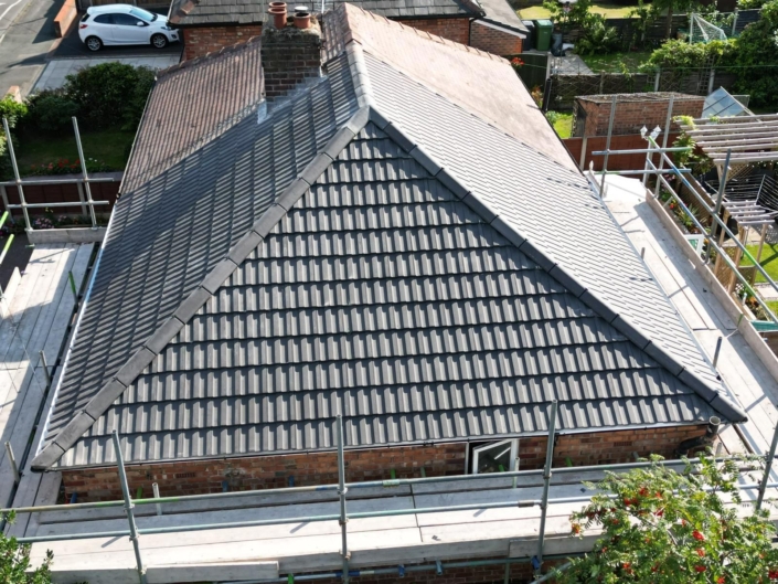 tiled roof installation