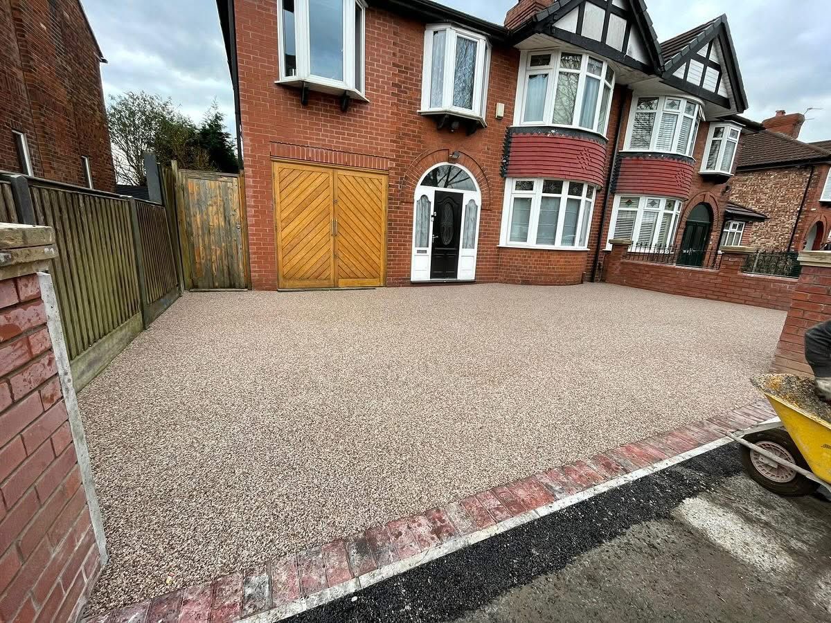 resin driveway