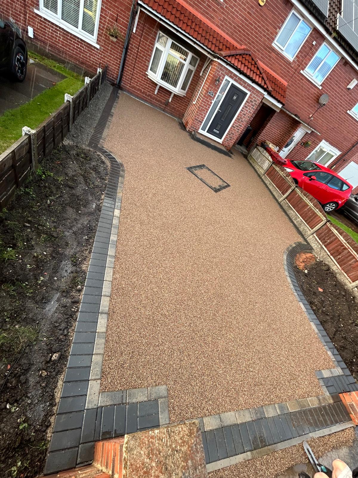 resin driveway