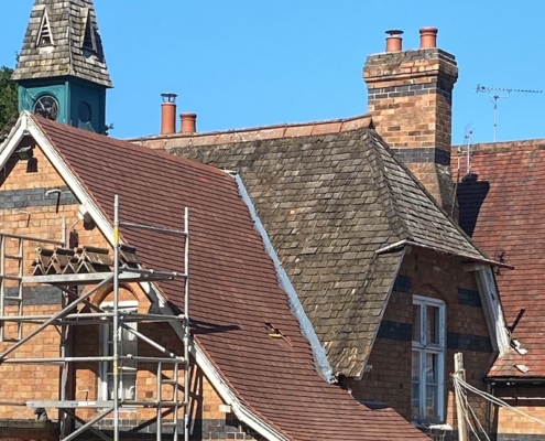 Chipping Norton re-roof by Banbury Roofing and Paving