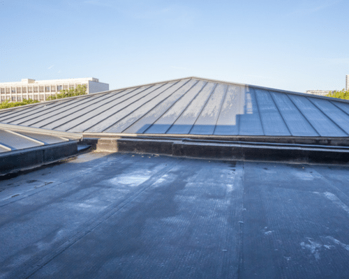 flat roof completed Ashby Road Daventry