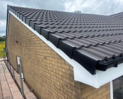 completed roof with new fascias, soffits in Bicester George Street