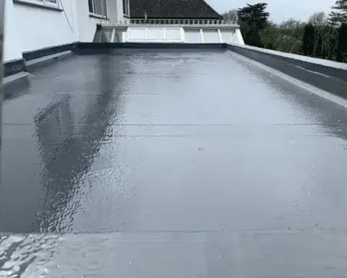 flat roof completed to a home extension in Banbury